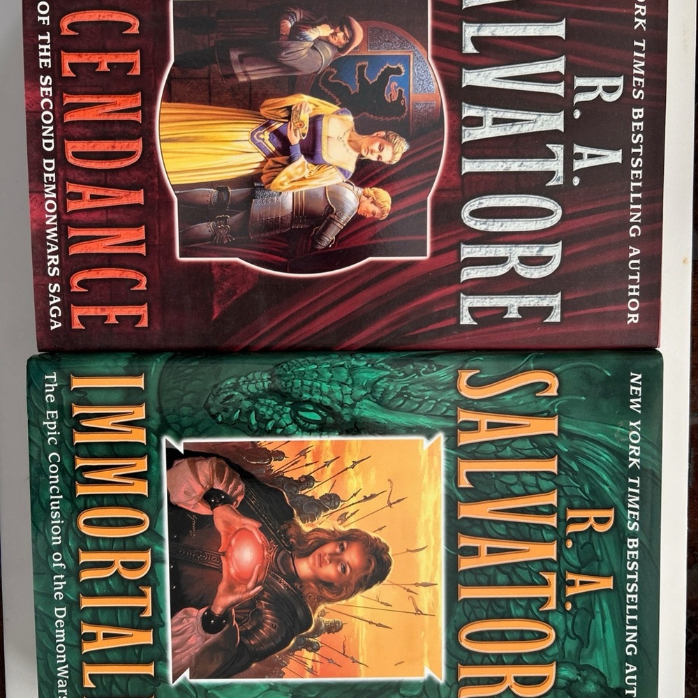 R.A. Salvatore Book Collection - Picture 3 of 6